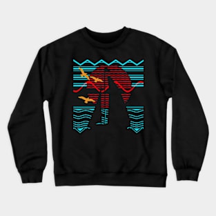 Sailing with the Birds Crewneck Sweatshirt